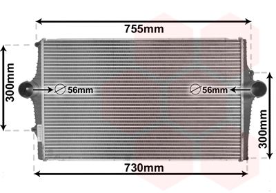 VAN WEZEL Kompressoriõhu radiaator 59004136